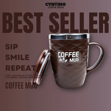 Brown ECO SIP 400 ML Stainless Steel Coffee Mug