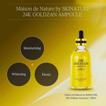 Golden Magical 24K Face Serum 99.9% Pure Gold, Brightening & Moisturizing Cyntinostore
