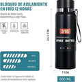 800ml Stainless Steel Water Bottle with LED Temperature Display – Hot & Cold Vacuum Insulated | 316 SUS Steel Flask Cyntinostore