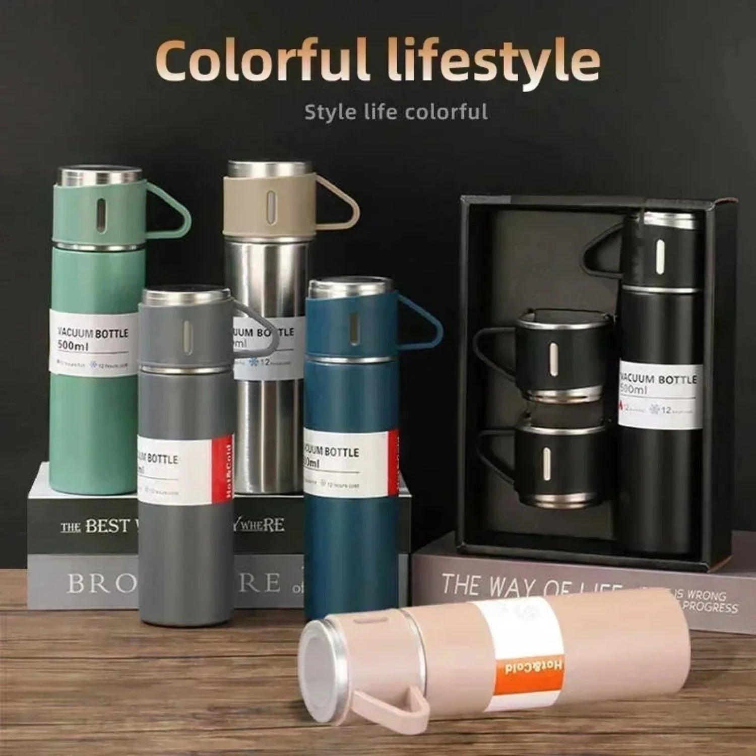 Stainless Steel Vacuum Flask Gift Set Insulated Bottle &amp; Coffee Mug for Office xtreme china