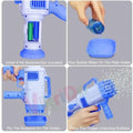2-in-1 Bubble Gun for Kids – Automatic Bubble Blower & Handheld Fan Cyntinostore