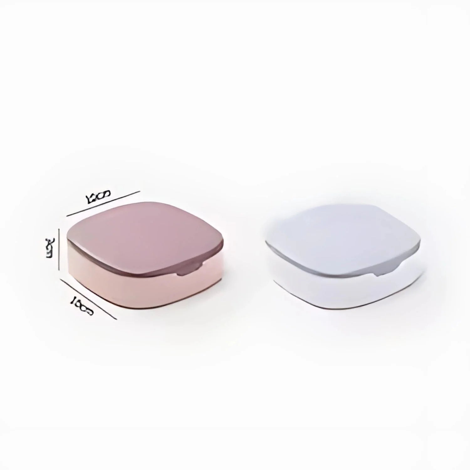 Jewelry Box with Mirror Portable Storage Case for Rings, Earrings &amp; Necklaces Cyntinostore