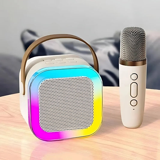 Mini LED Bluetooth Speaker with Mic