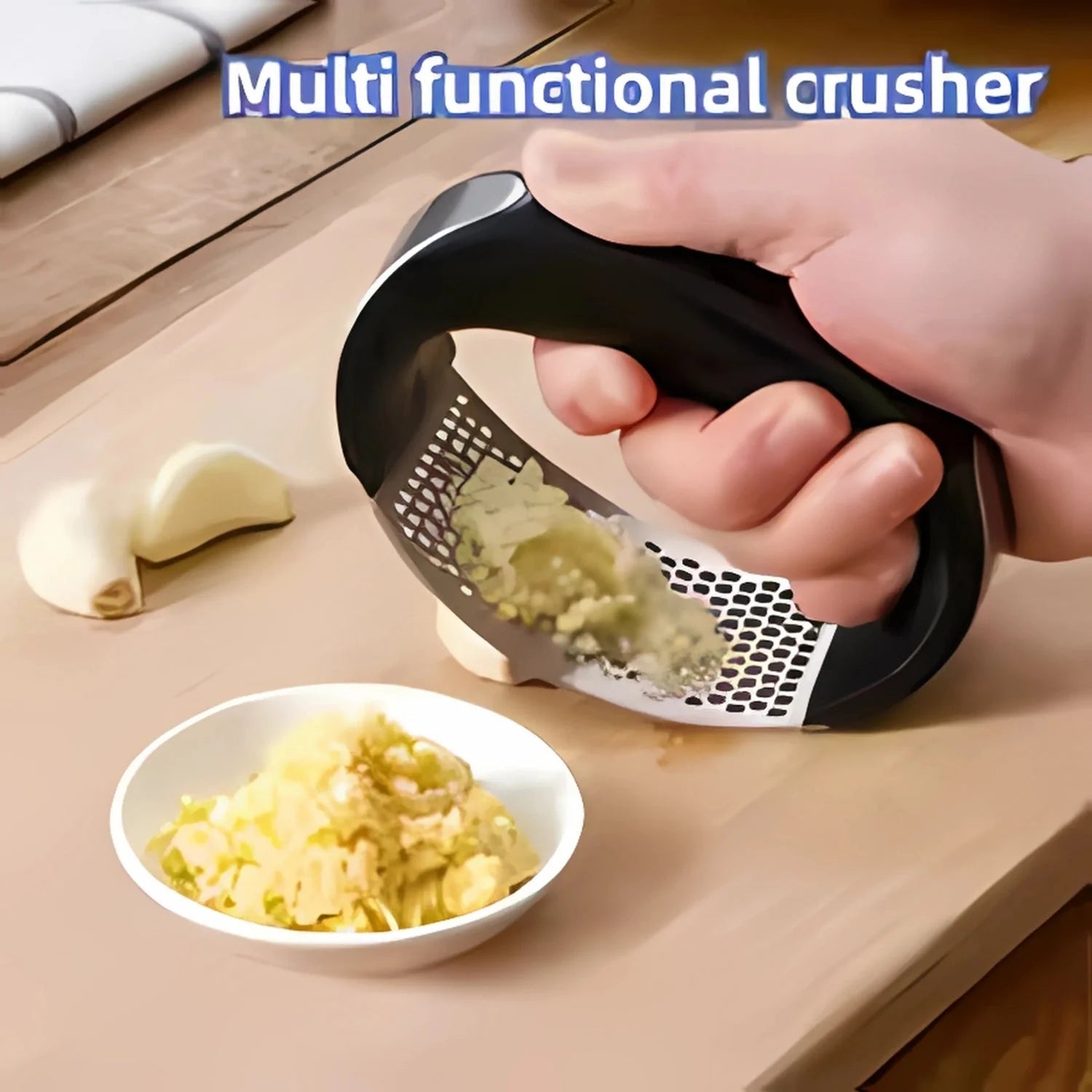 Manual   Garlic Press Garlic Crusher &amp; Mincer Tool for Kitchen Use xtreme china