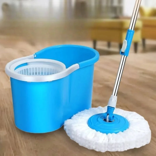 Double-Drive 360° Easy Spin Mop – Hands-Free Floor Cleaner