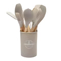 12-Piece Heat Resistant Silicone Kitchen Utensil Set with Wooden Handles xtreme china