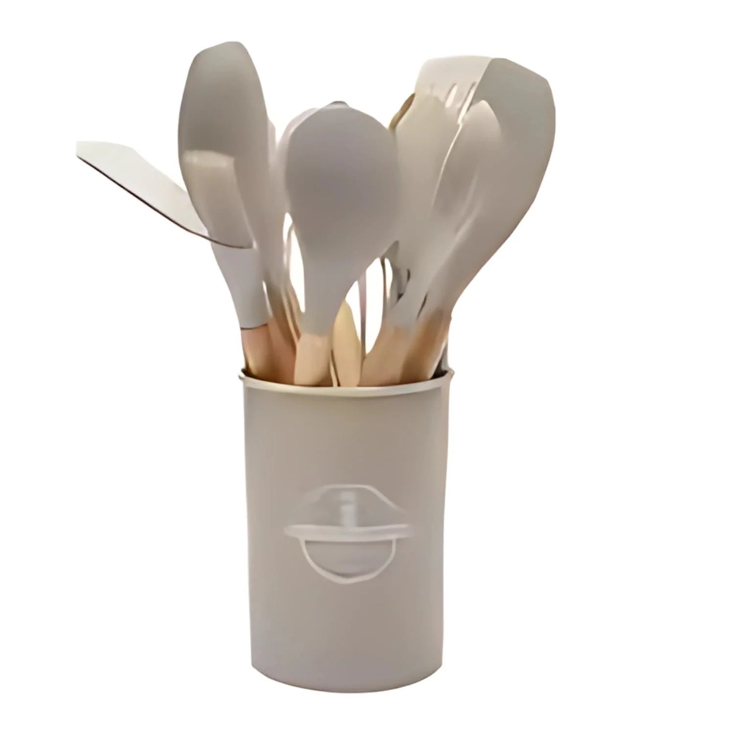 12-Piece Heat Resistant Silicone Kitchen Utensil Set with Wooden Handles xtreme china