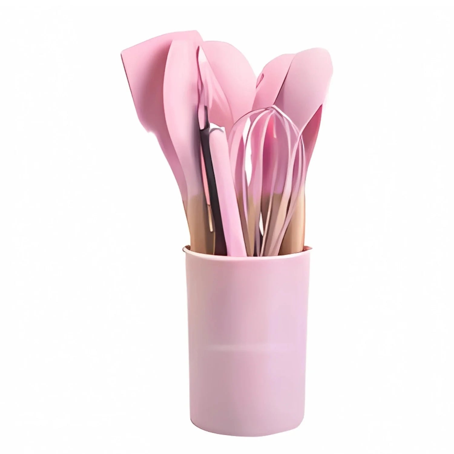 12-Piece Heat Resistant Silicone Kitchen Utensil Set with Wooden Handles xtreme china