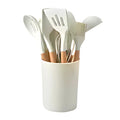 12-Piece Heat Resistant Silicone Kitchen Utensil Set with Wooden Handles xtreme china