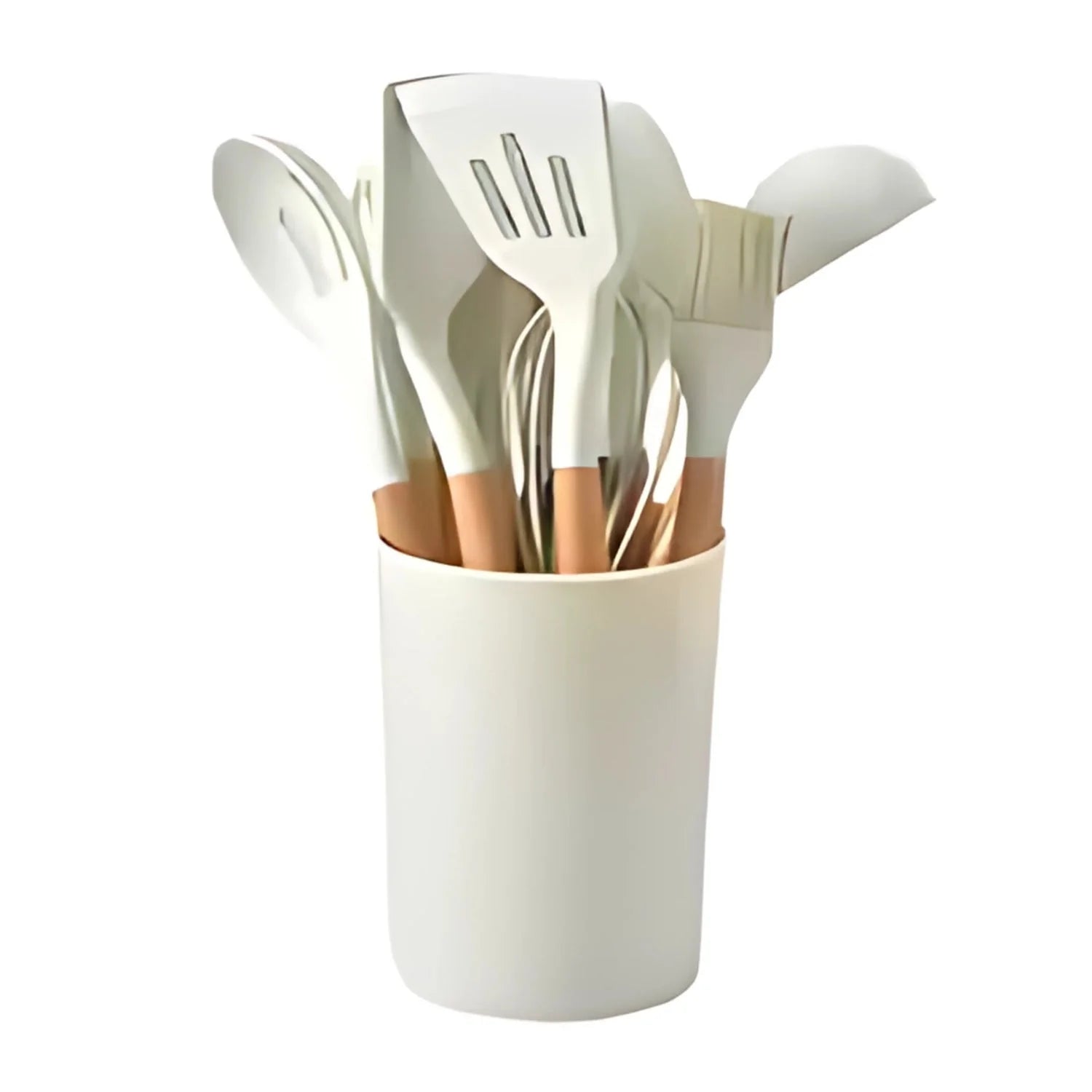 12-Piece Heat Resistant Silicone Kitchen Utensil Set with Wooden Handles xtreme china