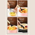 12-Piece Heat Resistant Silicone Kitchen Utensil Set with Wooden Handles xtreme china