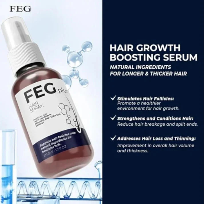 FEG Plus Hair Growth Spray 50ml Cyntinostore