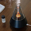 Volcano Room Diffuser USB Air Humidifier – 150ml Aromatherapy Cool Mist Maker with Remote & Retro Light Cyntinostore