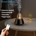 Volcano Room Diffuser USB Air Humidifier – 150ml Aromatherapy Cool Mist Maker with Remote & Retro Light Cyntinostore