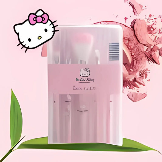Hello Kitty Makeup Brush Set&nbsp; 5Pcs xtreme china