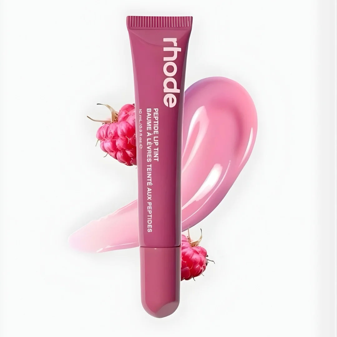 Buildable glossy lip color Rhode Raspberry Jelly