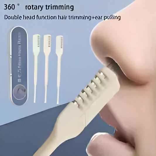 Nose Hair Trimmer for Men Washable Nostril Hair Removal Razor Cyntinostore