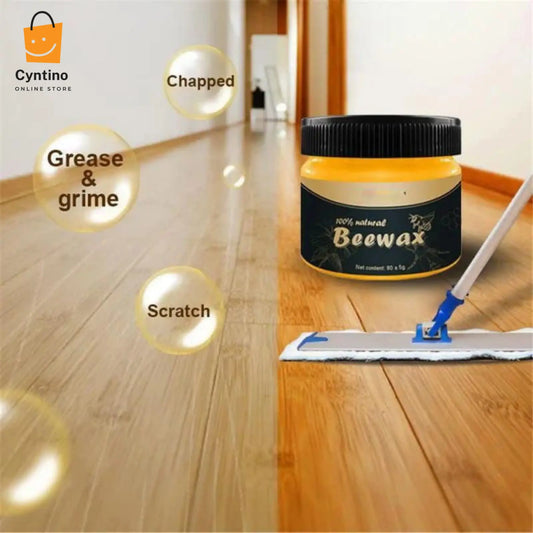 Beewax Furniture Polish Natural Wood Cleaner &amp; Restorer for Tables, Chairs, Cabinets &amp; Floors Cyntinostore