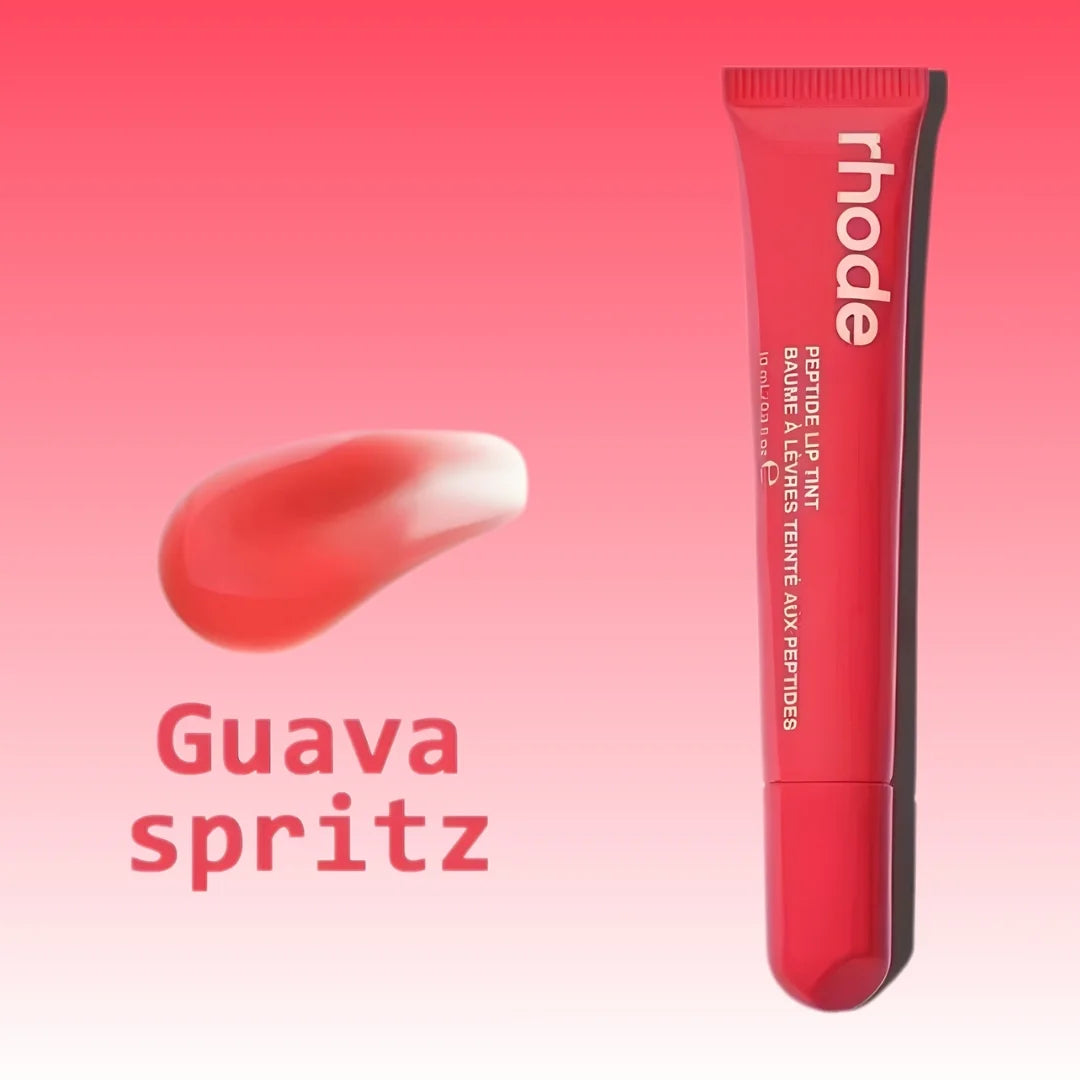 Rhode Peptide Lip Tint Guava Spritz 10ml front packaging