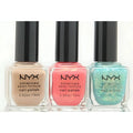 NYX Peel-Off Nail Polish pack of 12 Ar