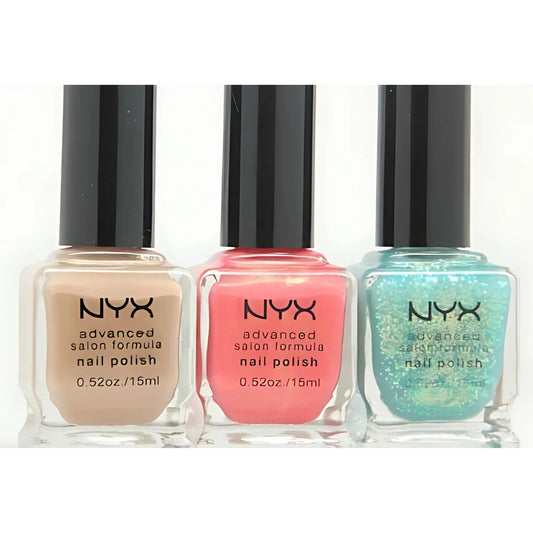 NYX Peel-Off Nail Polish pack of 12 Ar