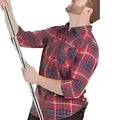 ceilling fan cleaning brush Microfiber Duster with Stainless Steel Extension Pole Cyntinostore