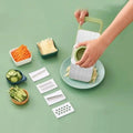 5-in-1 Stainless Steel Vegetable Cutter – Multifunctional Grater, Slicer, Shredder & Peeler Ar
