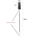 ceilling fan cleaning brush Microfiber Duster with Stainless Steel Extension Pole Cyntinostore
