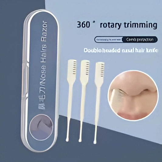 Nose Hair Trimmer for Men Washable Nostril Hair Removal Razor Cyntinostore