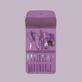 Stainless Steel Manicure Pedicure Kit  16 in 1 Grooming Set Cyntinostore