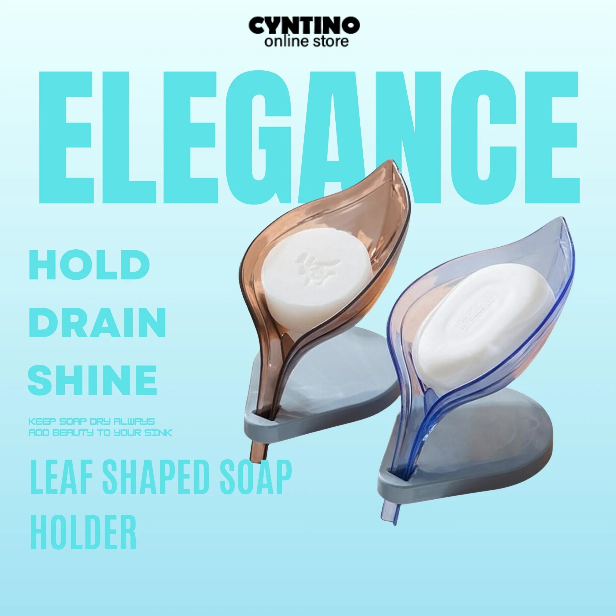 Self-Draining Soap Holder