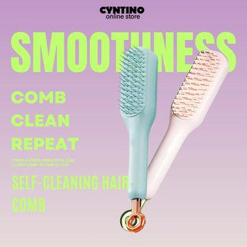 Self-Cleaning Hairbrush