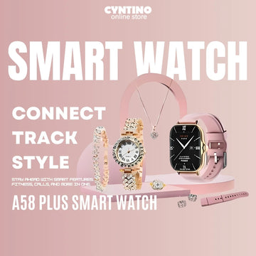 A59 Plus 6-in-1 Smartwatch Gift Set