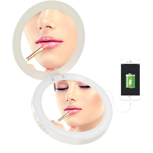 Makeup Mirror Power Bank 3000mAh pak