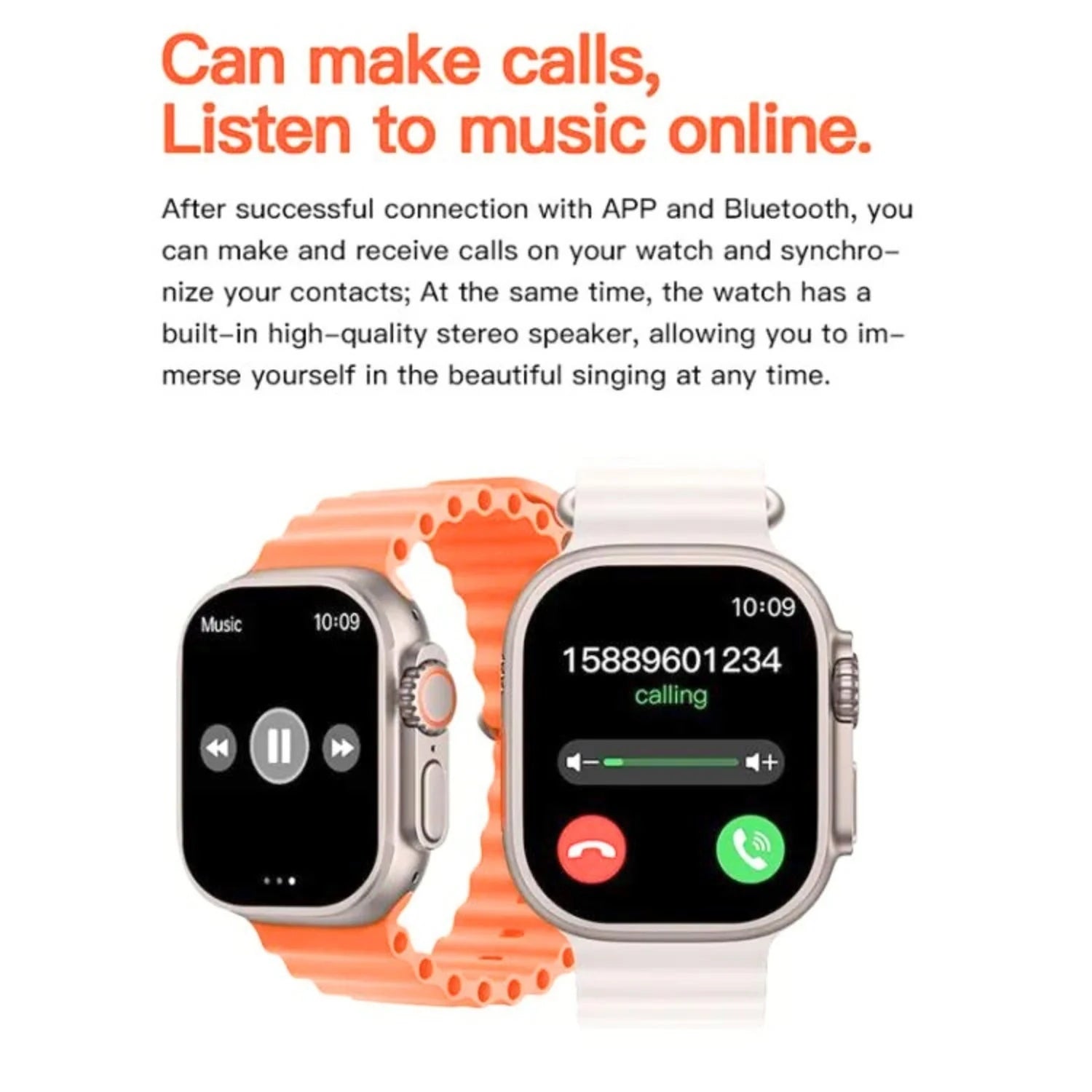 C800 Ultra Smart Watch for Men & Women – Fitness Tracker with Health Monitoring Ar