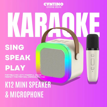 Mini LED Bluetooth Speaker with Mic