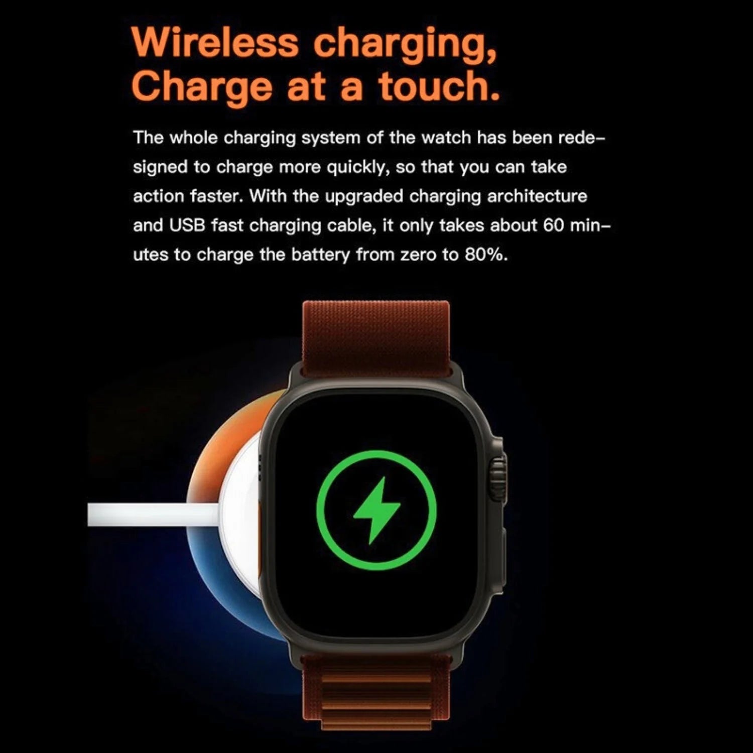 C800 Ultra Smart Watch for Men & Women – Fitness Tracker with Health Monitoring Ar