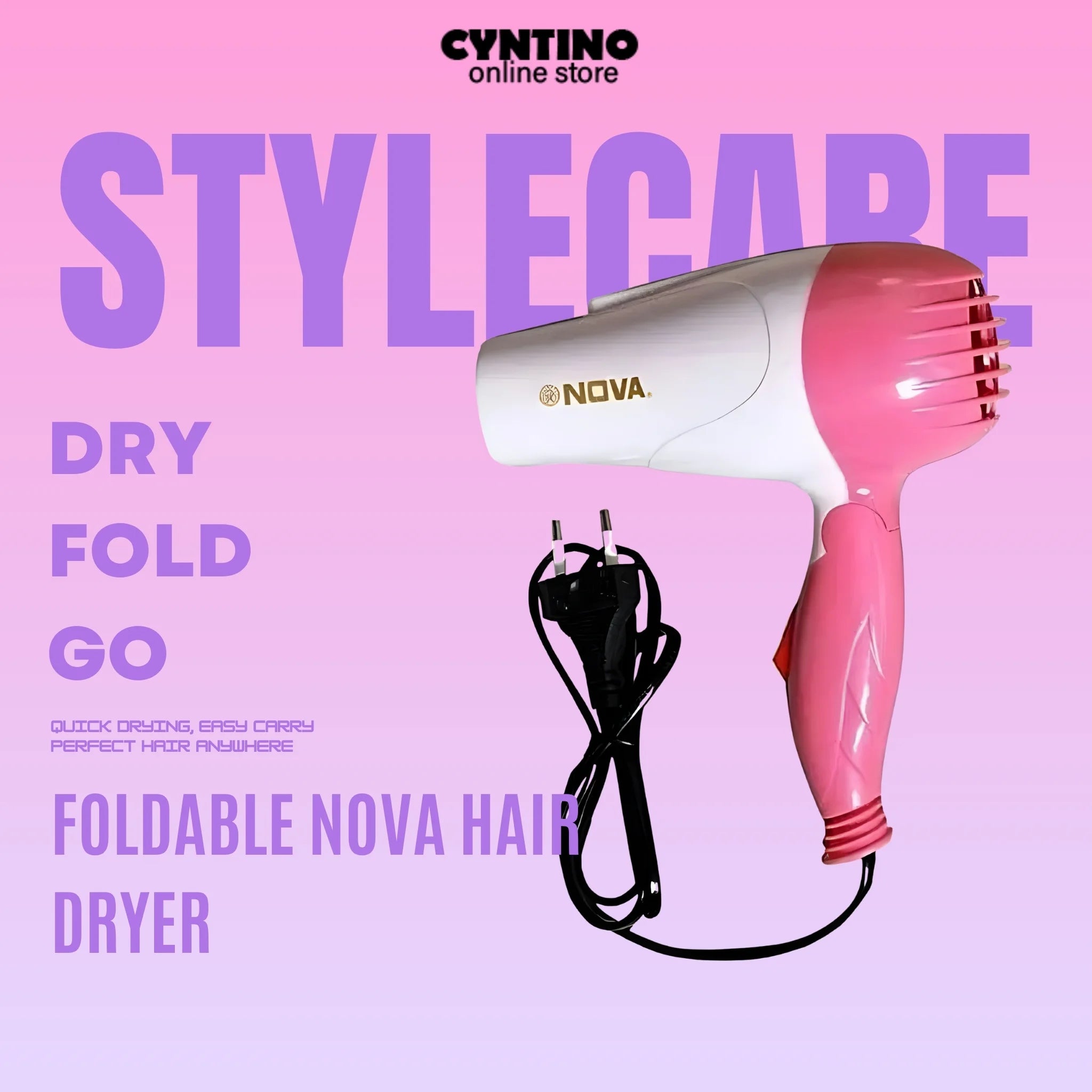 Electric Foldable Nova Hair Dryer