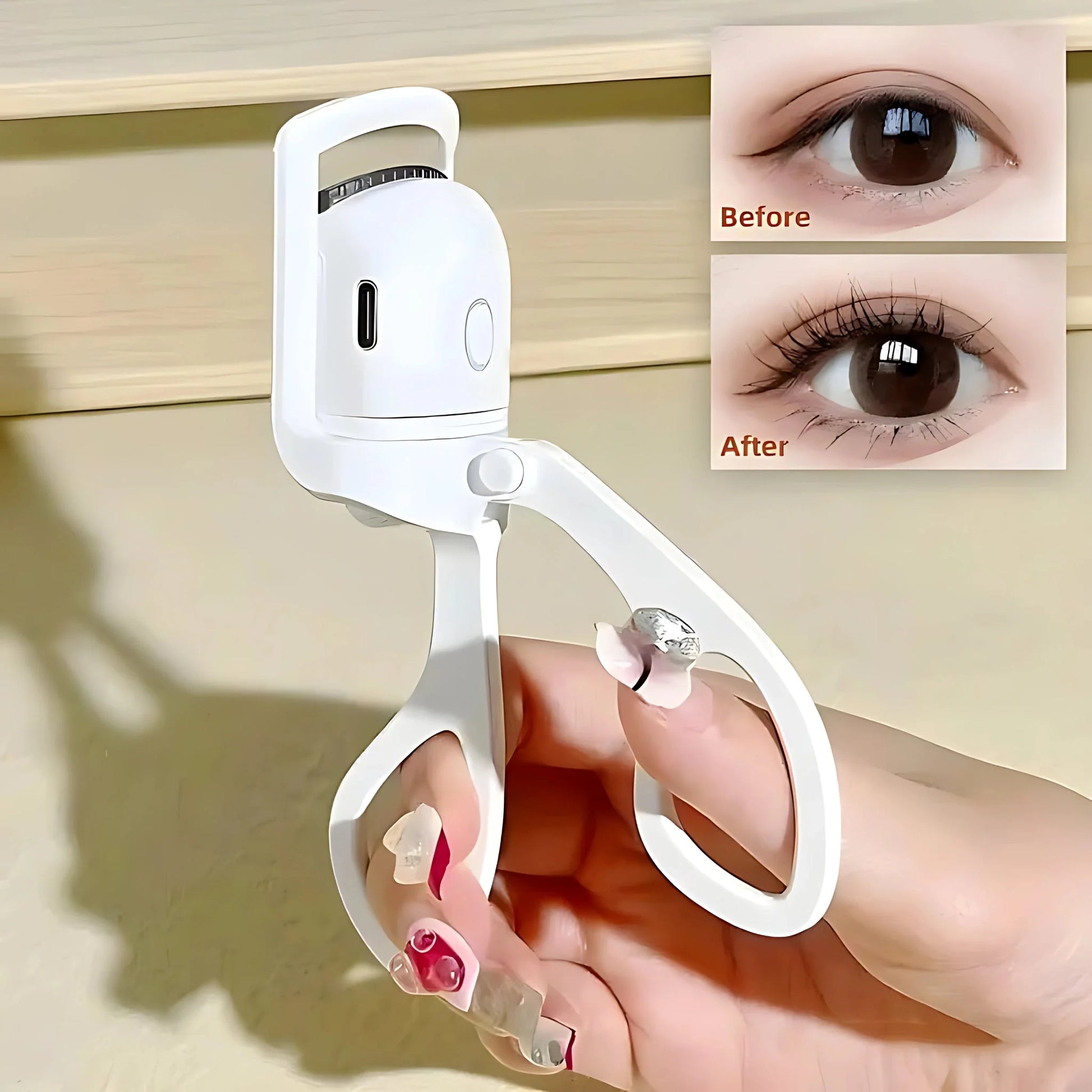 Mini Electric Eyelash Curler pak