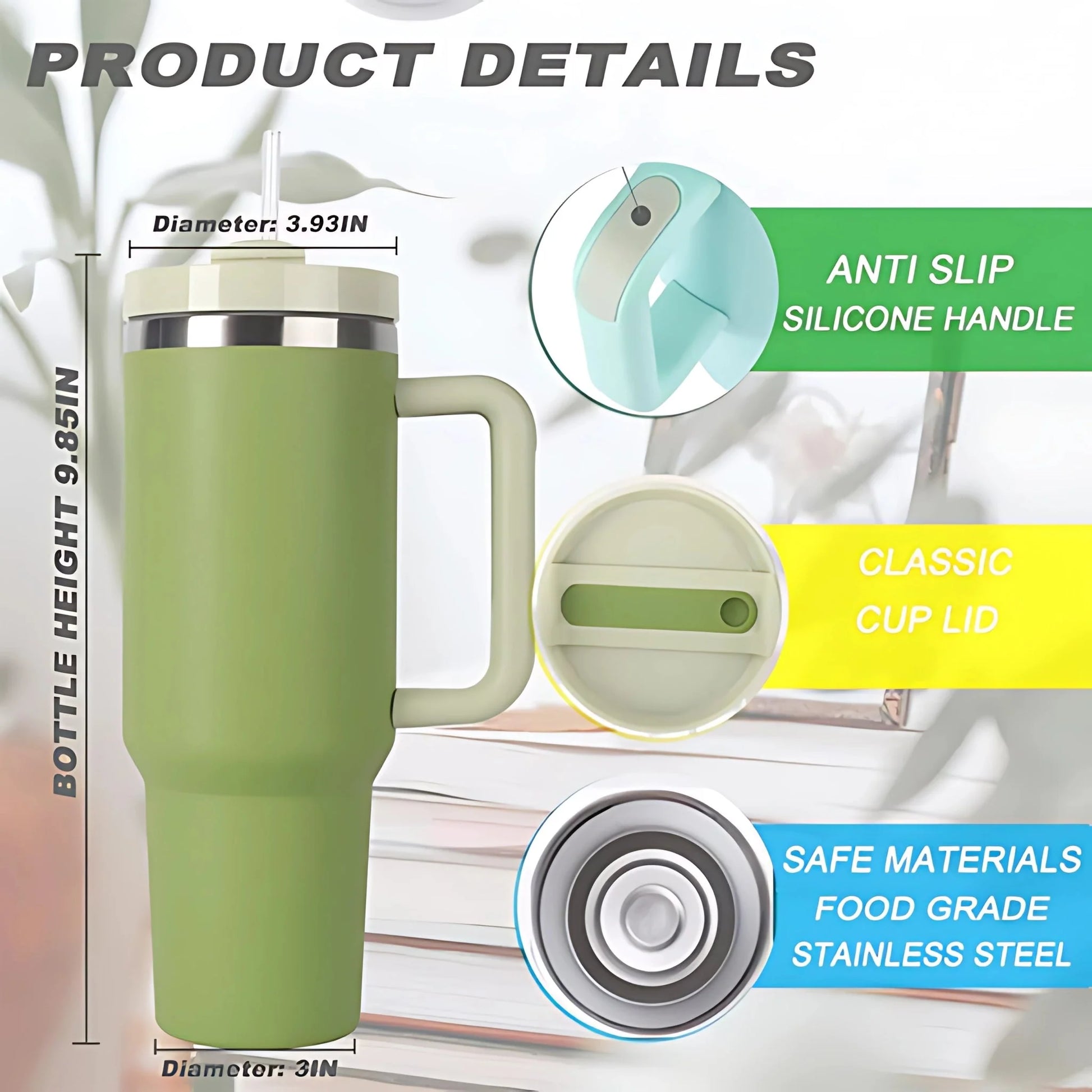 40 oz Insulated Tumbler Cyntinostore