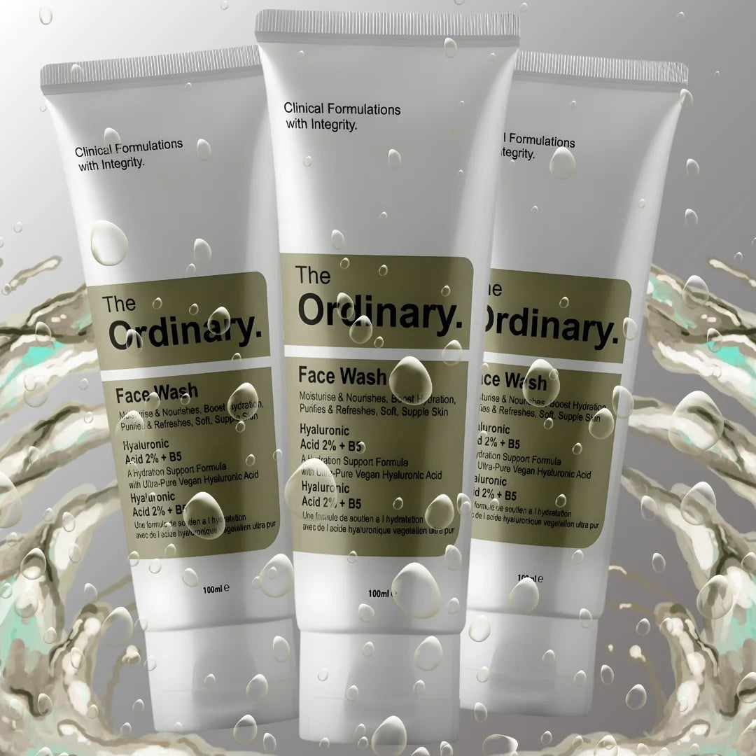 Daily gentle cleanser The Ordinary Hyaluronic Acid Face Wash
