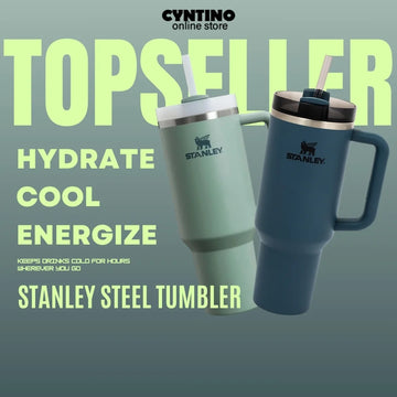 Stanley Stainless Steel Tumbler with Straw