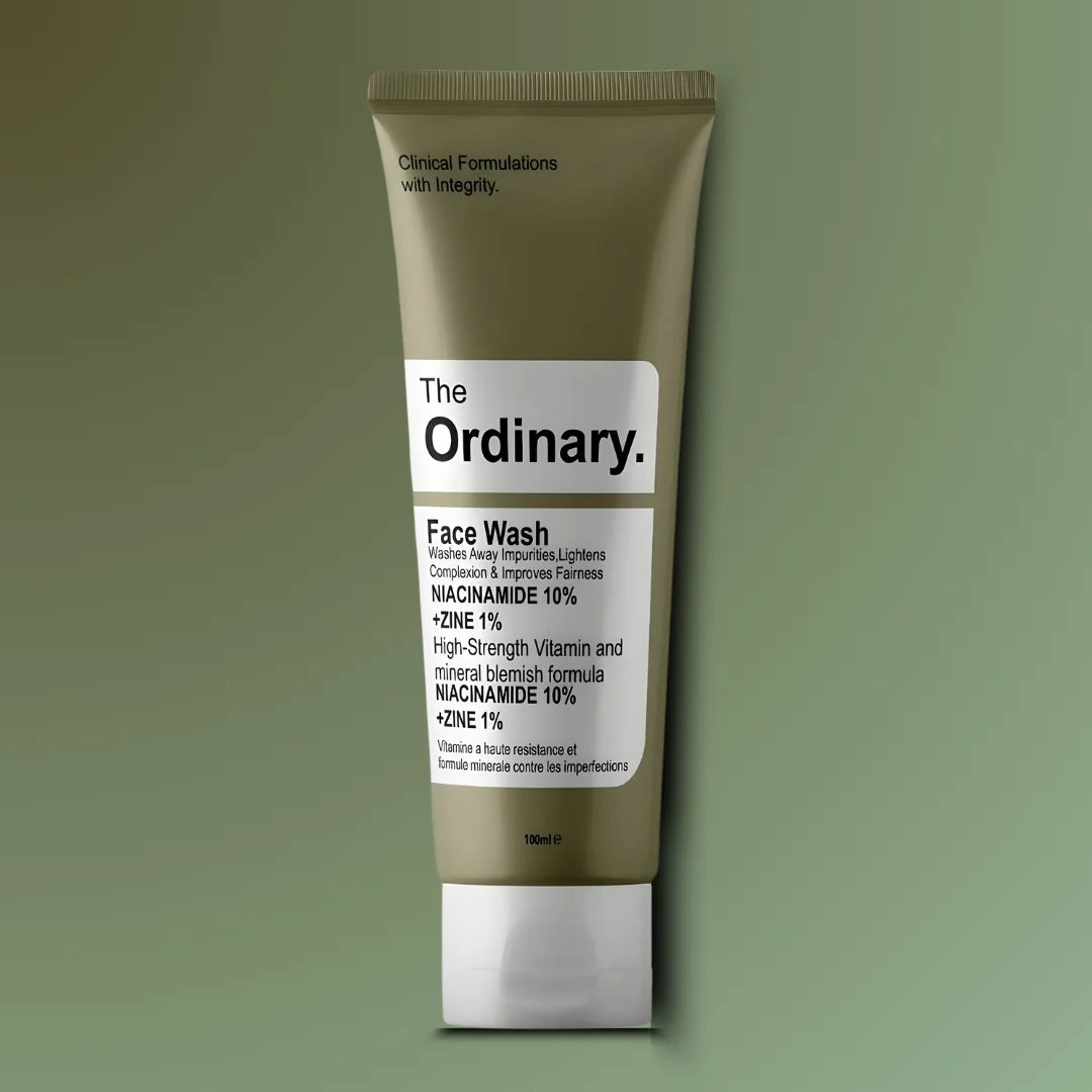 Niacinamide Face Wash gentle cleansing formula close up