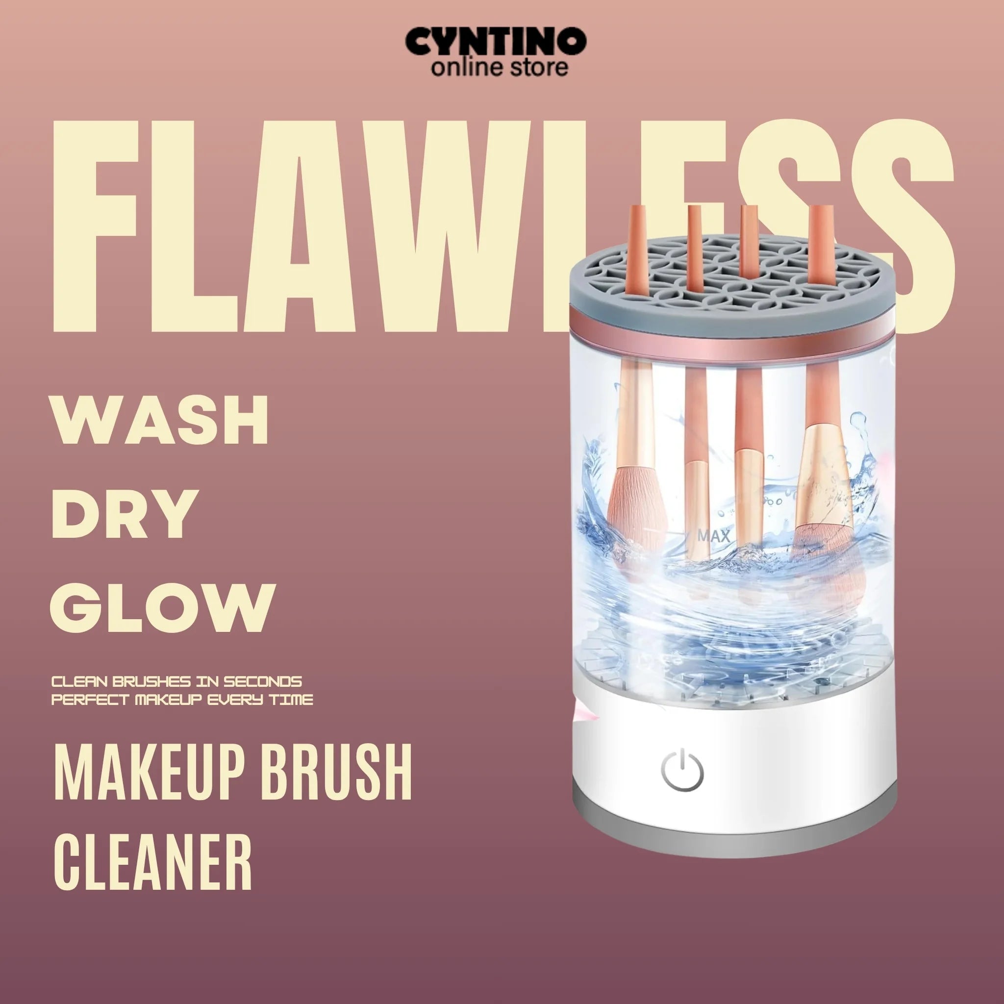 Automatic Electric Makeup Brush Cleaner