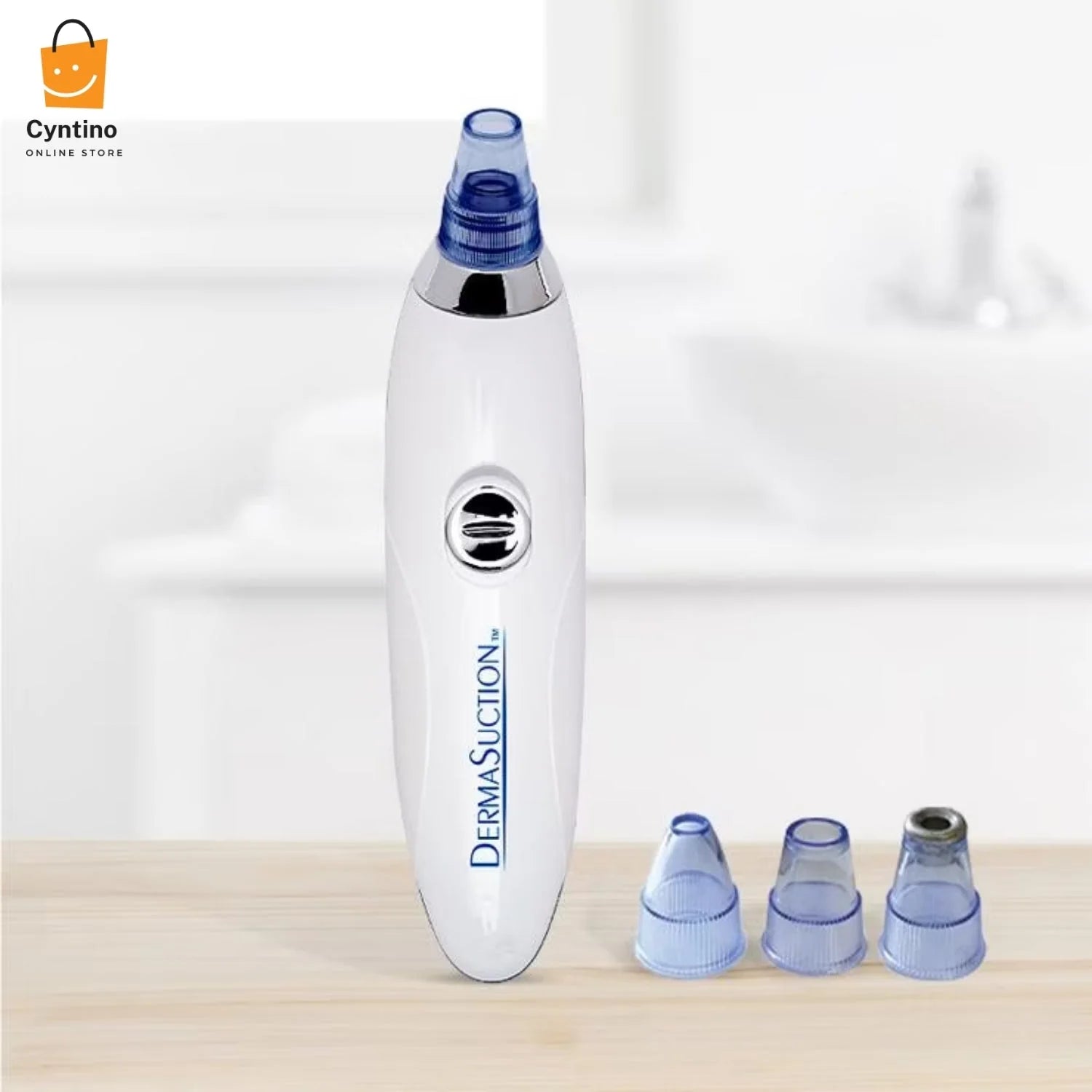 4-in-1 Blackhead Removal Machine Portable Derma Suction Device Battery Operated Cyntinostore
