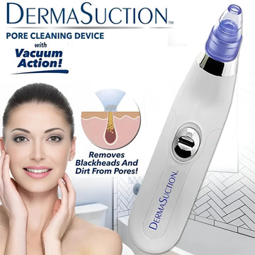 4-in-1 Blackhead Removal Machine Portable Derma Suction Device Battery Operated