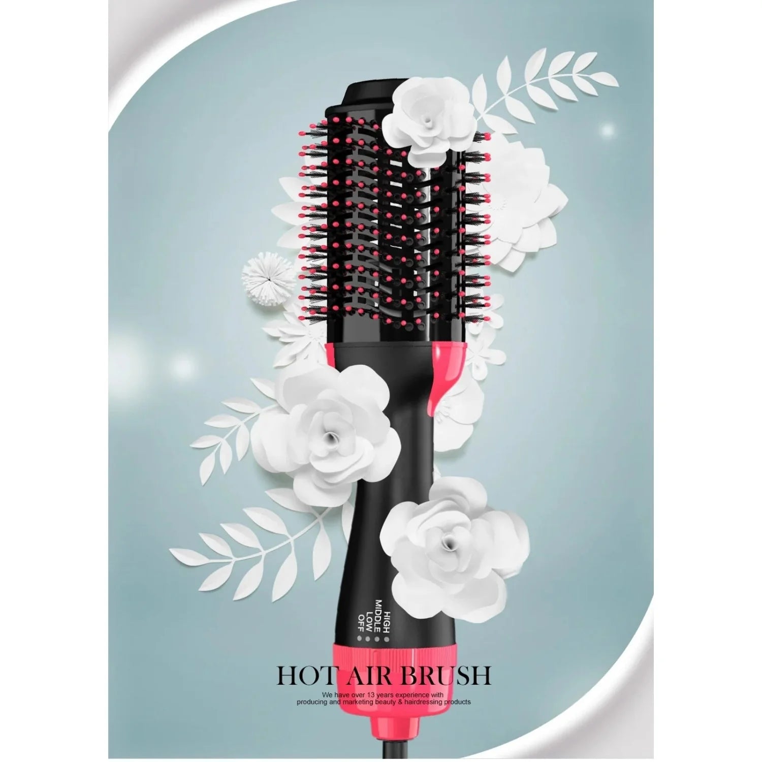 LISAPRO 3-in-1 Hair Dryer Brush One-Step Volumize Cyntinostore