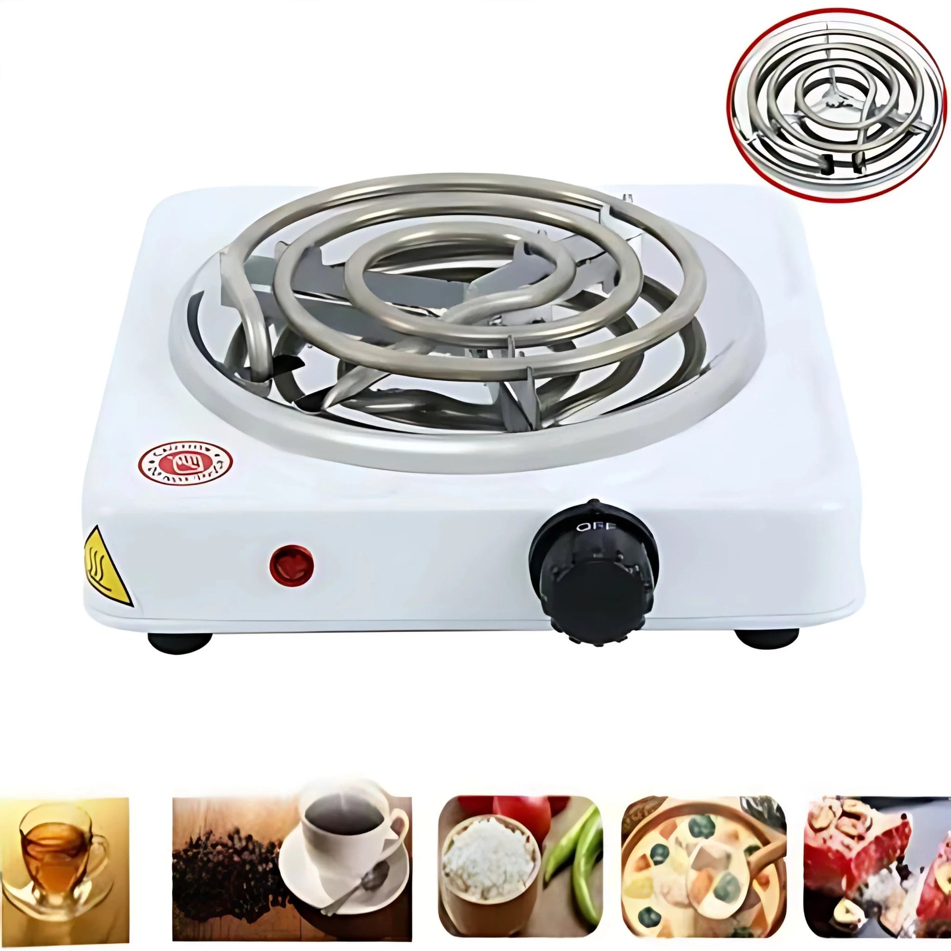 Electric Grill Hot Plate Stove Burner Cyntinostore