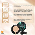 SUNISA Mushroom Head Air Cushion BB/CC Cream Moisturizing, Breathable, Natural Finish Foundation with Concealer Effect Cyntinostore