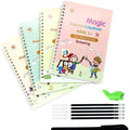 Magic Sank Book 4 in 1 with 10 Ink Refills Cyntinostore